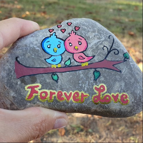 Lovely birds - Forever Love - Valentine's day