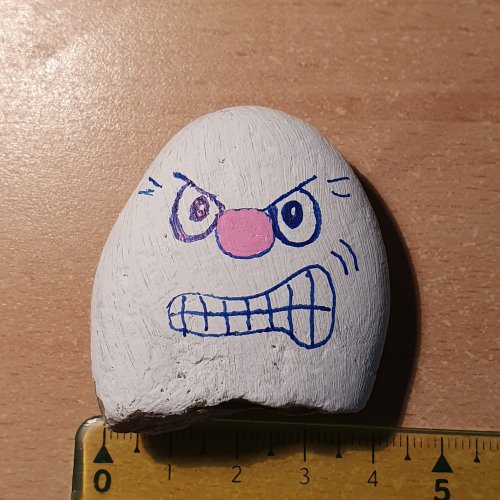 He is angry !