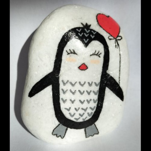 Lyly Cara Pingouin coeur