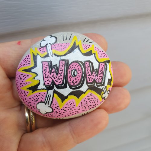 Wow - painted rocks