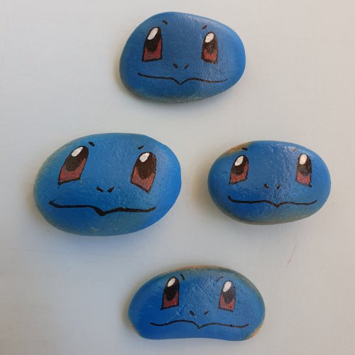 Squirtle - Painted rock