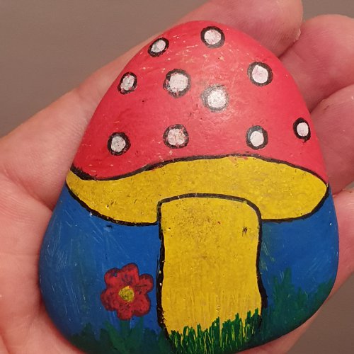 Coloured mushroom