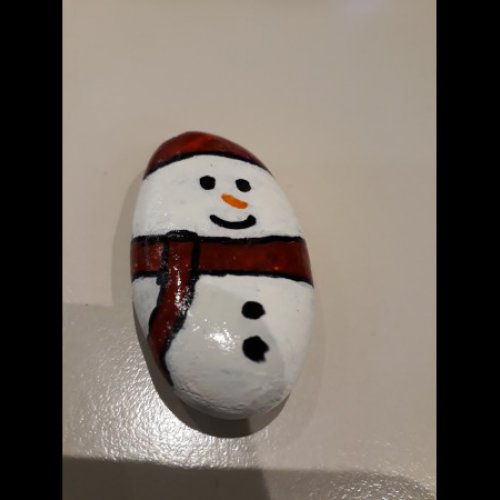 Christmas Painted Rock