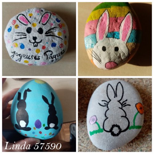Linda 57590 Egg and bunny