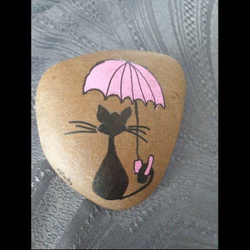 Endy Cat with umbrella
