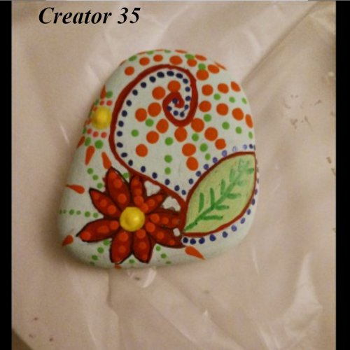 Creator 35 Pebble Flower dot