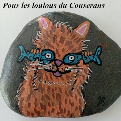 Pour les loulous du Couserans Cat with fish
