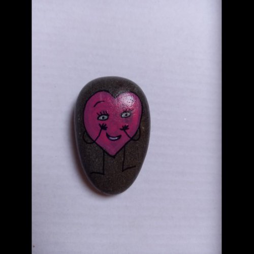 Perrine 61 Bonhomme cur rose