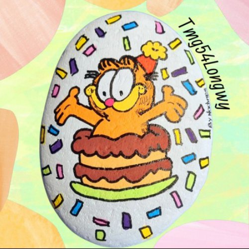 By Nadyne.S garfield d\'anniversaire