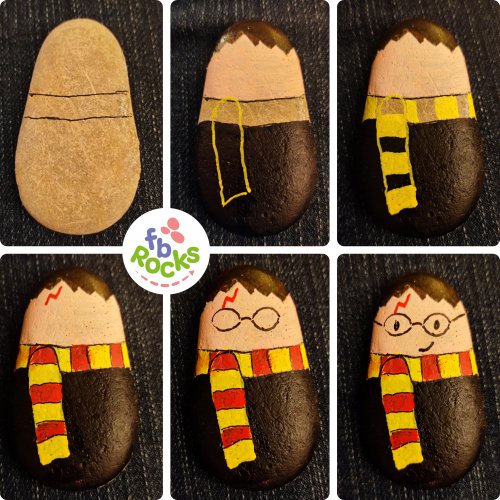 how to draw Harry Potter ?
