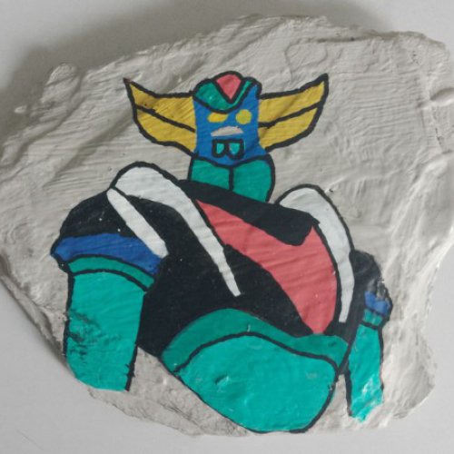 Un ami du galet Goldorak