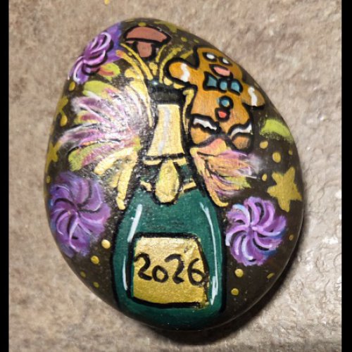 lesgaletsdeNath Fireworks and champagne for the New Year