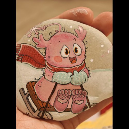 Margaux26 Monster on a sledge