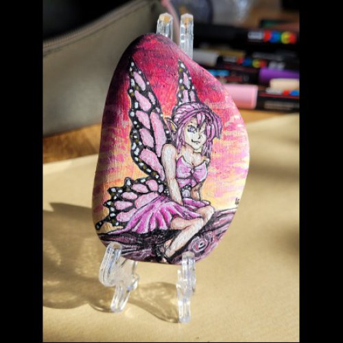 LA The Pink Fairy at Sunset