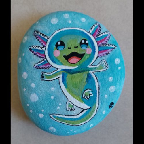 hbilr Axolotl - Wild Green