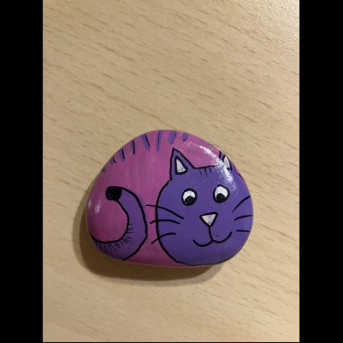 Oscara Chat rose et violet