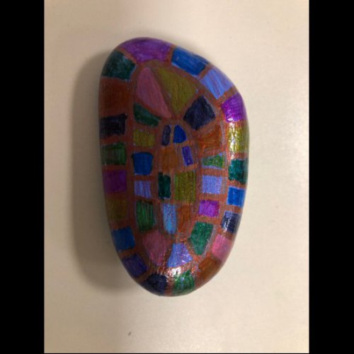 Classe maternelle Pr�aux Le galet vitrail