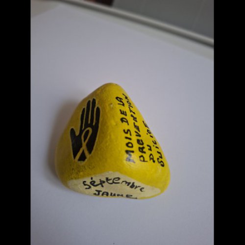 Galets d\'Alain SEPTEMBRE JAUNE 26