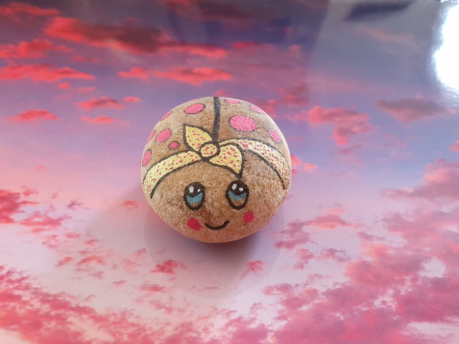 Easy rocks Little ladybug : 1632232526.coccinelle.coquette.jpg