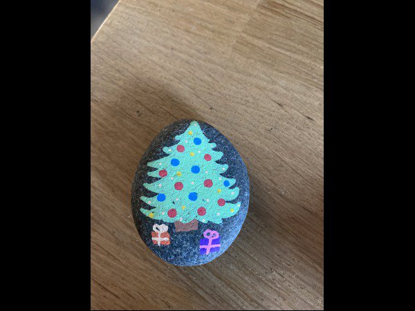 Christmas Painted Rock estelle Christmas tree on rock : 1640667313.estelle.jpg