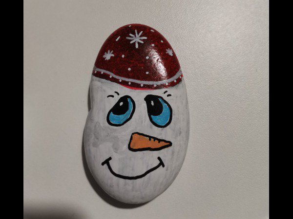 Christmas Rock Galette06 Snowman : 1640667386.galette06.jpg