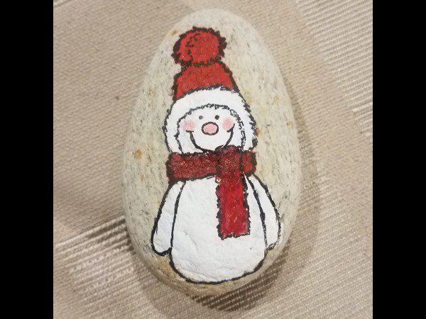 Christmas Painted Rock Sofie Snowman : 1640667592.sofie.jpg