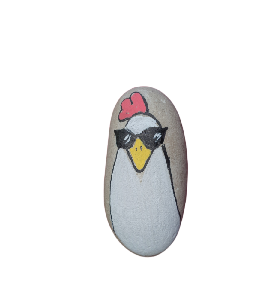 Animal : Bird Chicken on rock : 1649061627.1648735659841.png