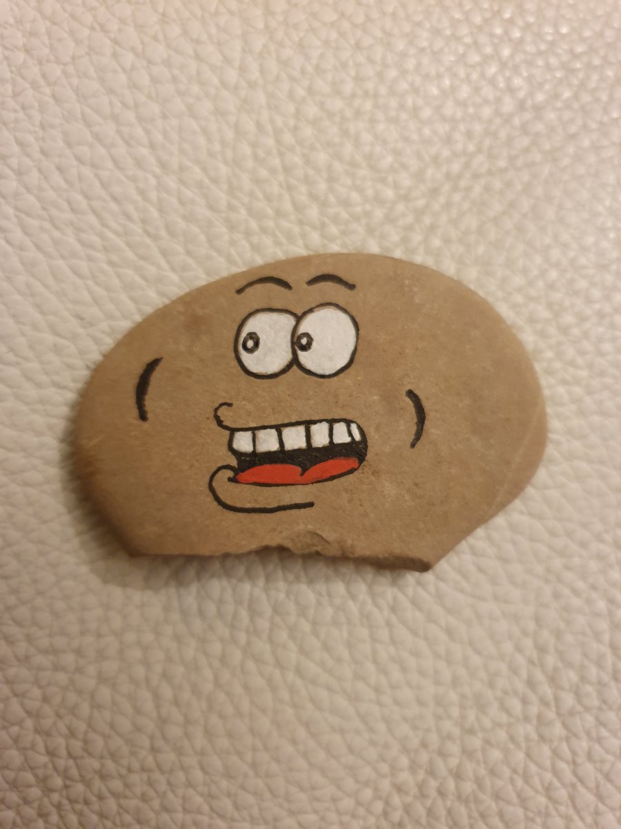 Painted rocks faces, Barbapapa and m&m's hey ! : 1662363631.expression.he.jpg