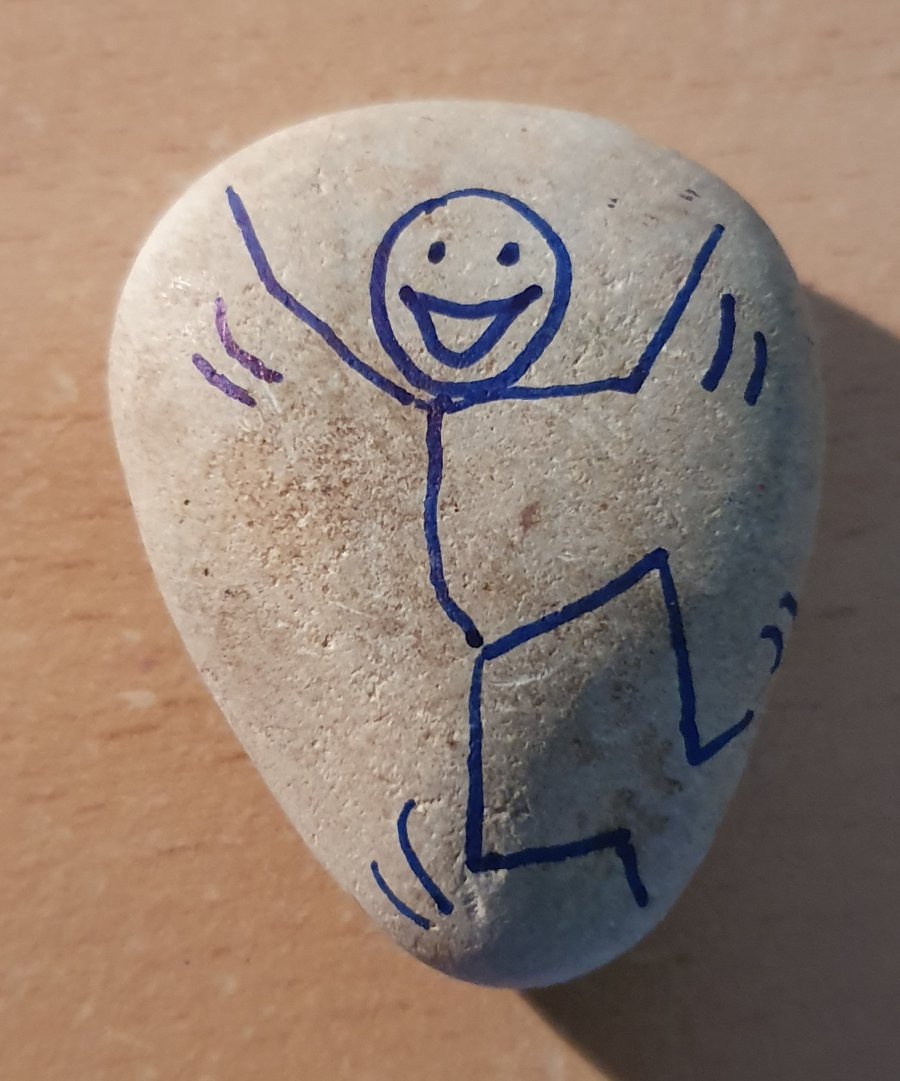 Rocks for kids Happy man : 1668086895.bonhome.baton.jpg