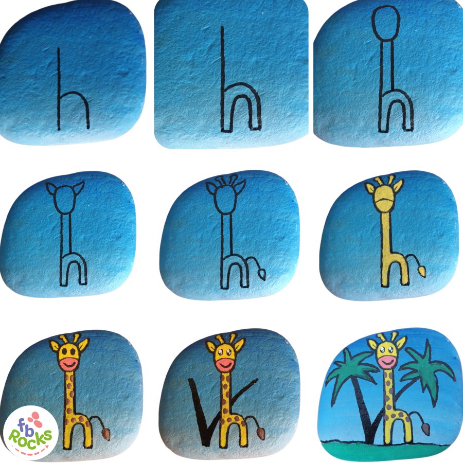 Rocks for kids Giraf tutorial : 1686573129.tutoriel.girafe.jpg