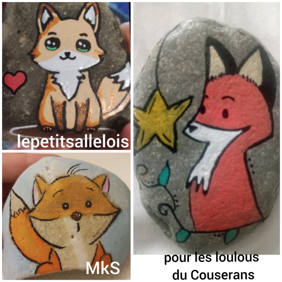 Medium difficulty Easy fox drawing for rock painting : 1713263268.resizer.17132632516631.jpg