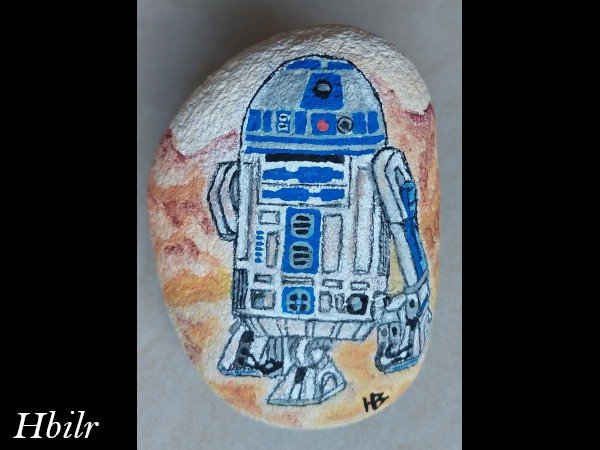 Quite difficult Hbilr R2D2 drawing Star Wars on a rock : 1730062227.hbilr.r2d2.jpg