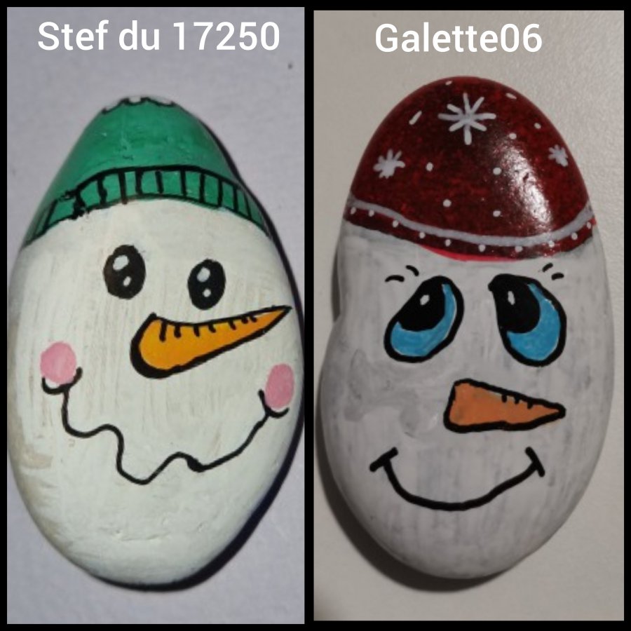 Christmas Painted Rock Snowman face on rock : 1734473144.polish.20241217.230401417.jpg