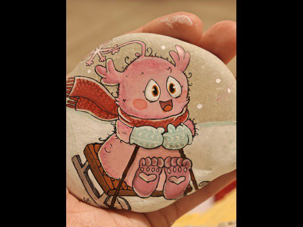 Selection of the month Margaux26 Monster on a sledge : 1769599402.margaux26.monstre.en.luge.jpg