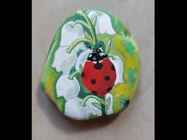 Selection of the month hbilr ladybug : 1777891354.hbilr.muguet.et.coccinelle.jpg