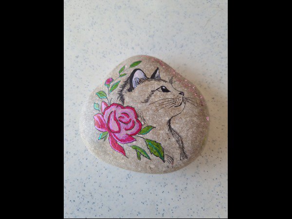 ACCUEIL : S�lection du mois Lou Pichot Chat � la rose : 1789381036.lou.pichot.chat.a.la.rose.jpg