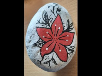 CD Grosse fleur rouge