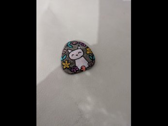 Mercredi 38 Chat fleuri