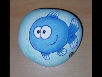 hbilr Poisson boule bleu
