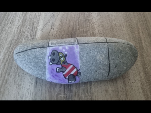 Jeu du galet  dessiner case par case cr par #lesgaletsdeNath