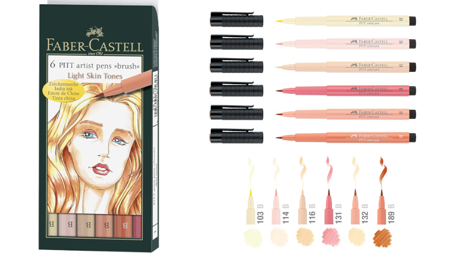 Feutres Ombrage peau Faber-Castell