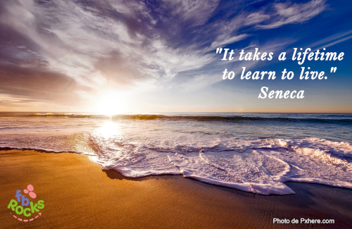 Seneca Quote It takes a lifetime to learn to live