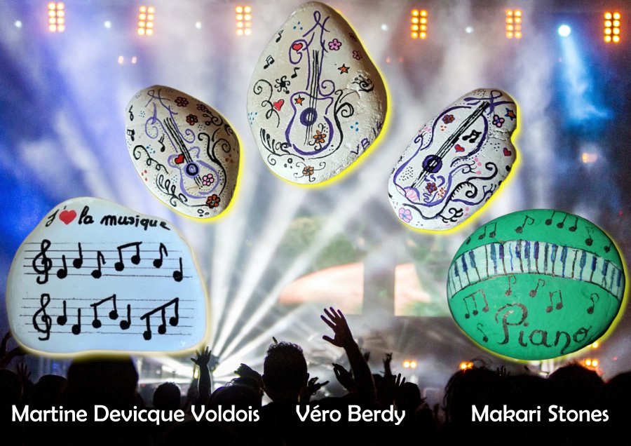 Fête de la musique sur galet