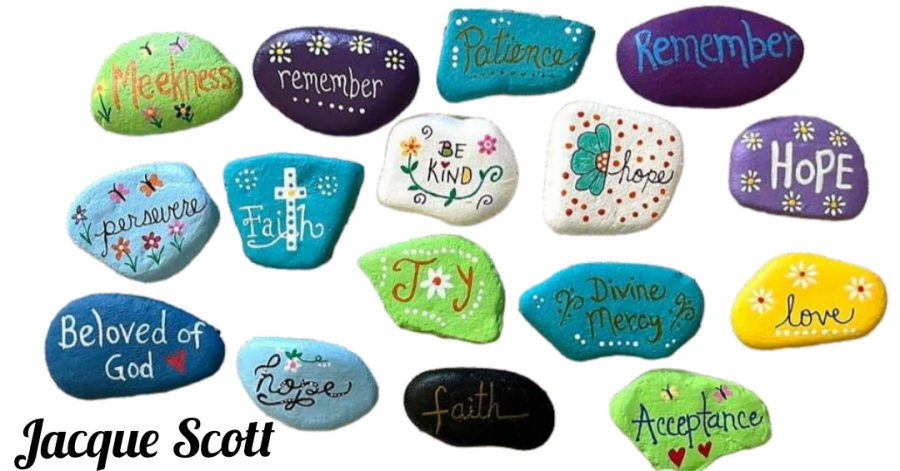 One word on painted rocks