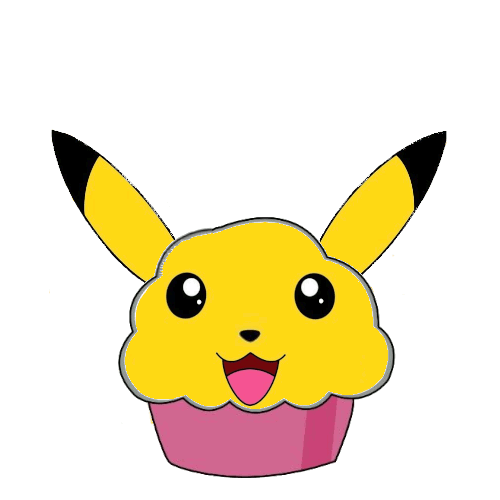 Dessin pikachu facile en muffin