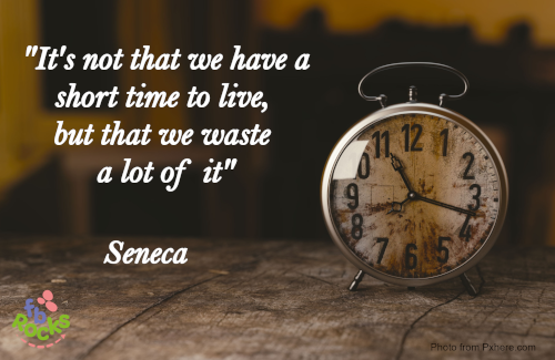 seneca quote : It's not true that we have little time: the truth is that we lose a lot