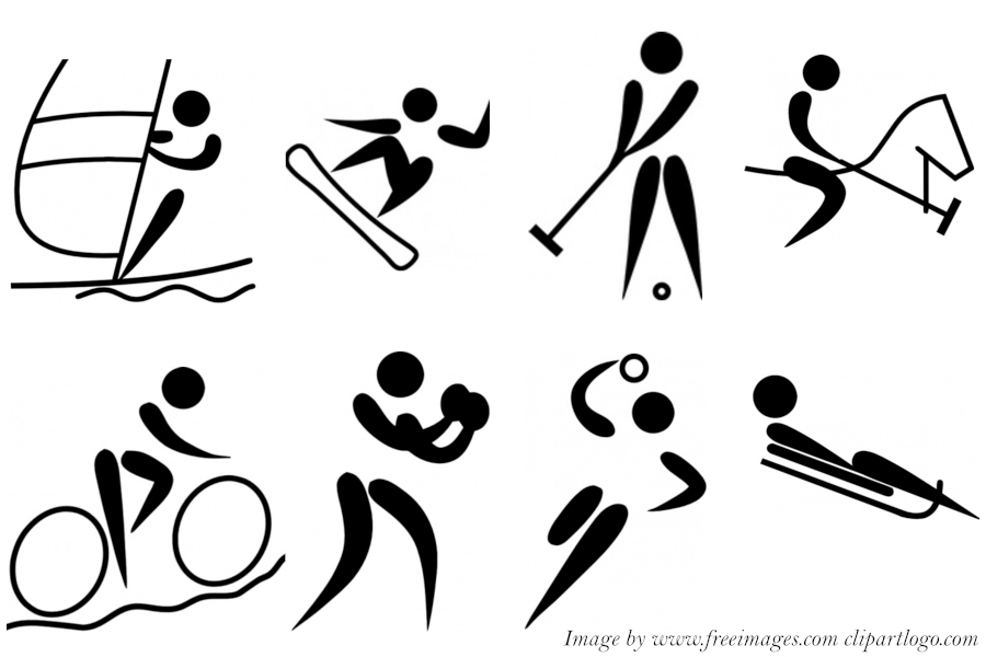 Drawing of Olympic sports