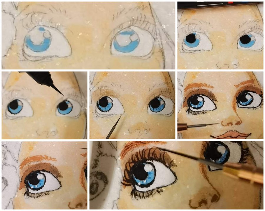 Comment peindre des yeux ?